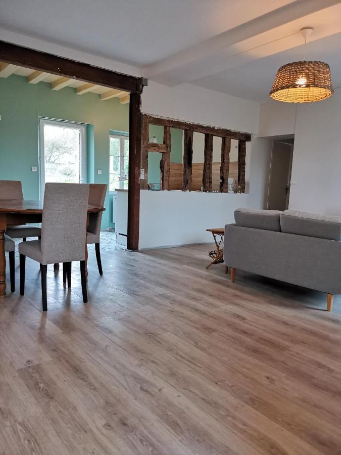 הוילה Saint-Hilaire-les-Andresis Maison De Campagne A 1H20 De Paris מראה חיצוני תמונה